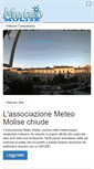 Mobile Screenshot of meteomolise.it
